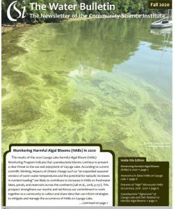 Fall 2020 Water Bulletin Cover